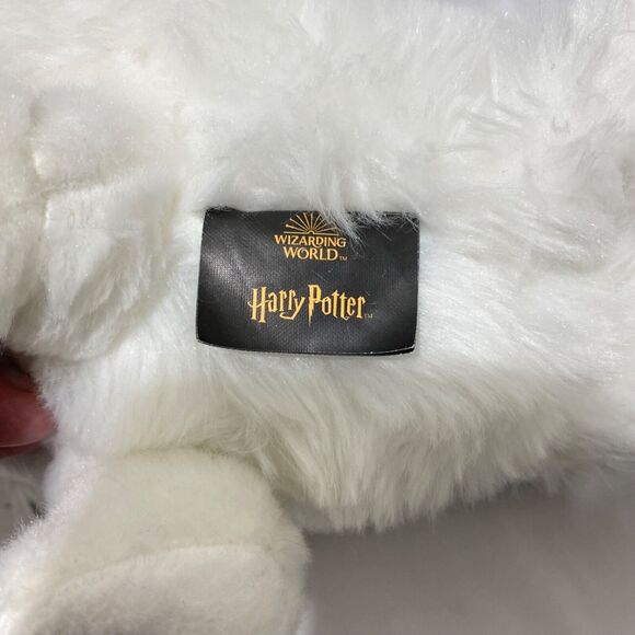 Harry Potter Owl Hedwig Large 16 Inch X 8 Inch Plush Wizarding World - Picture 7 of 10